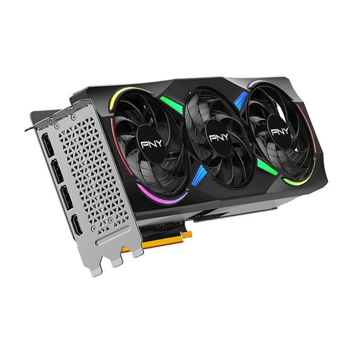 PNY RTX 5070Ti 16GB GDDR7 Tarjeta Gráfica con 3 Ventiladores y Refrigeración Activa 11
