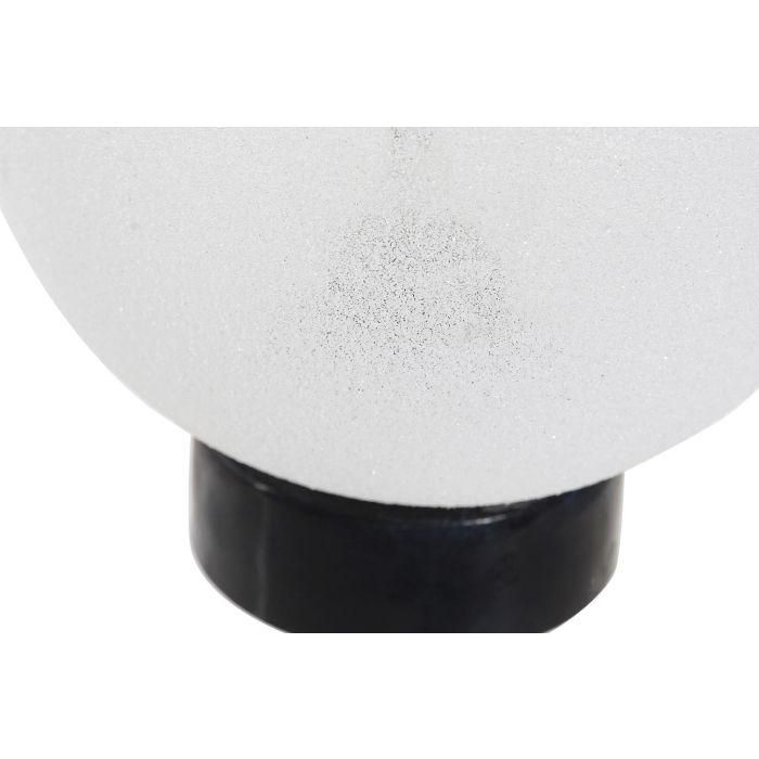DKD Home Decor Decoración Luminosa Scandi Bola LED Blanco 10 x 30 x 10 cm 2