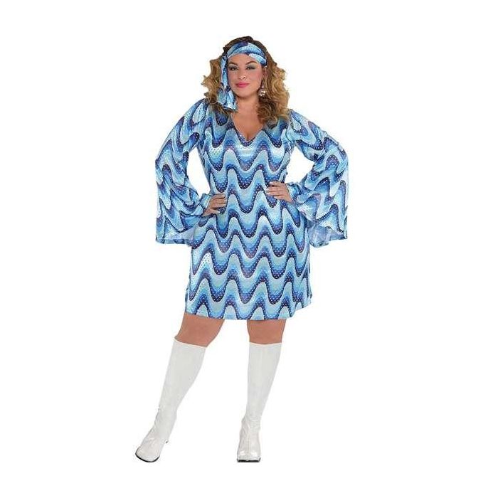 Liragram Disfraz Adulto Chica Disco Talla S 1 Liragram Disfraz Adulto Chica Disco Talla S 1