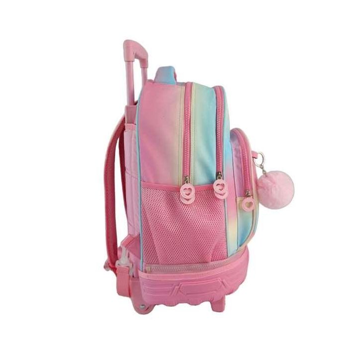 Toybags Mochila Trolley Escolar Compacta Doble Cuerpo Gran Capacidad Blin Blin Gradient Pink 44x34x24 cm +12 años 1