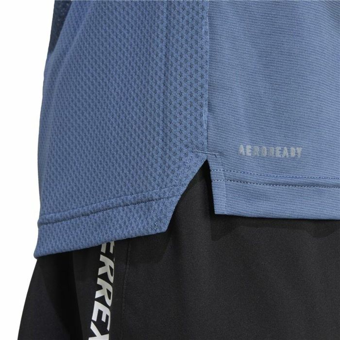 Camiseta de Manga Corta Hombre Adidas Terrex Agravic Azul 1 Camiseta de Manga Corta Hombre Adidas Terrex Agravic Azul 1