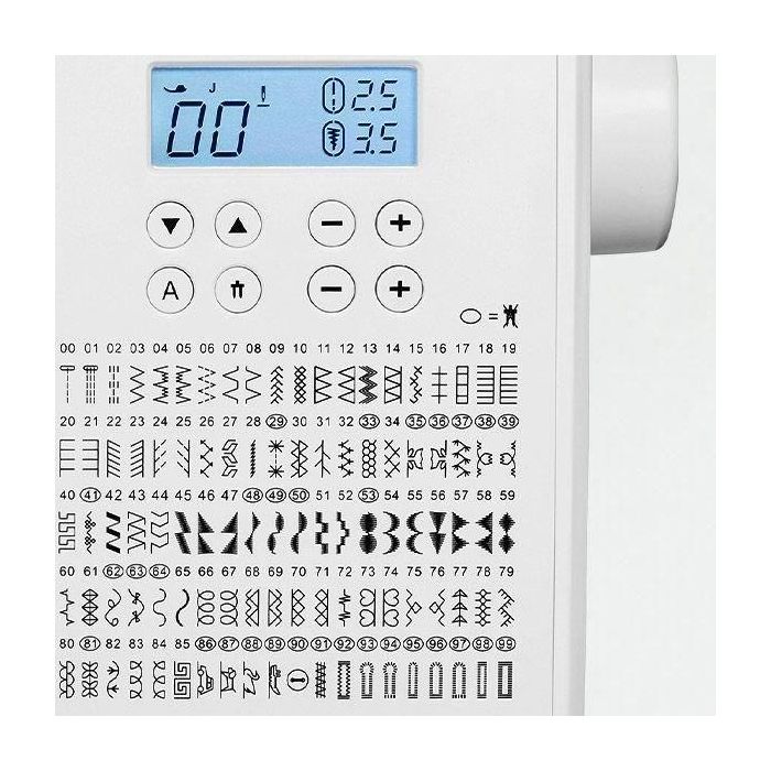 Máquina de coser digital - MEDION - SD 36 - 38W - 270 puntadas - 700 rpm - LED - Blanco 2 Máquina de coser digital - MEDION - SD 36 - 38W - 270 puntadas - 700 rpm - LED - Blanco 2
