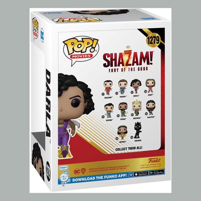 Funko Pop Cine Shazam! Darla 69122 - Figura de Vinilo de 9cm del Universo DC 2 Funko Pop Cine Shazam! Darla 69122 - Figura de Vinilo de 9cm del Universo DC 2
