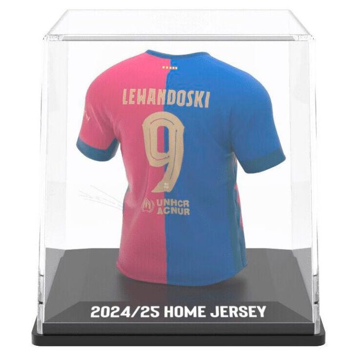 Figura Mini Camiseta Lewandowski FC Barcelona 3 Figura Mini Camiseta Lewandowski FC Barcelona 3