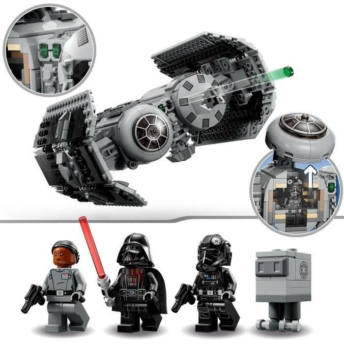 LEGO Star Wars 75347 The Bombardier TIE, Modelo de discurso con Figurina de Gonk Droad 3 LEGO Star Wars 75347 The Bombardier TIE, Modelo de discurso con Figurina de Gonk Droad 3