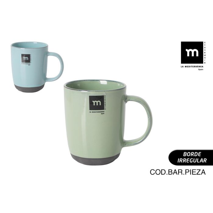 Mug 290 ml Black Clay - Inde (24 Unidades) Mug 290 ml Black Clay - Inde (24 Unidades)