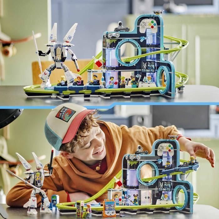 LEGO City 60421 Robot World Parque de Atracciones - Juegos de feria para niños a partir de 8 años 4