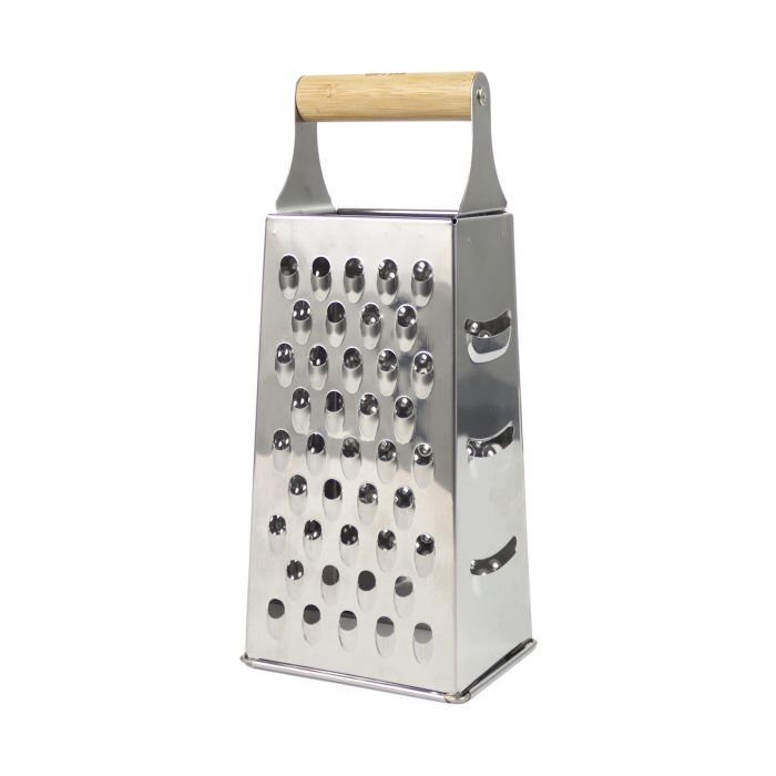 Quttin Rallador Multiusos con Asa de Bambú 24.5 cm (24 Unidades) 2