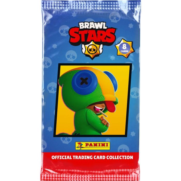 Caja metálica - PANINI - BRAWL STARS TC - 8 paquetes - 64 cartas 4