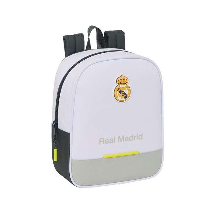 Safta Mochila Guardería Adaptable a Carro Real Madrid 1ª Equipación 2025/2026 270x220x100 mm Safta Mochila Guardería Adaptable a Carro Real Madrid 1ª Equipación 2025/2026 270x220x100 mm