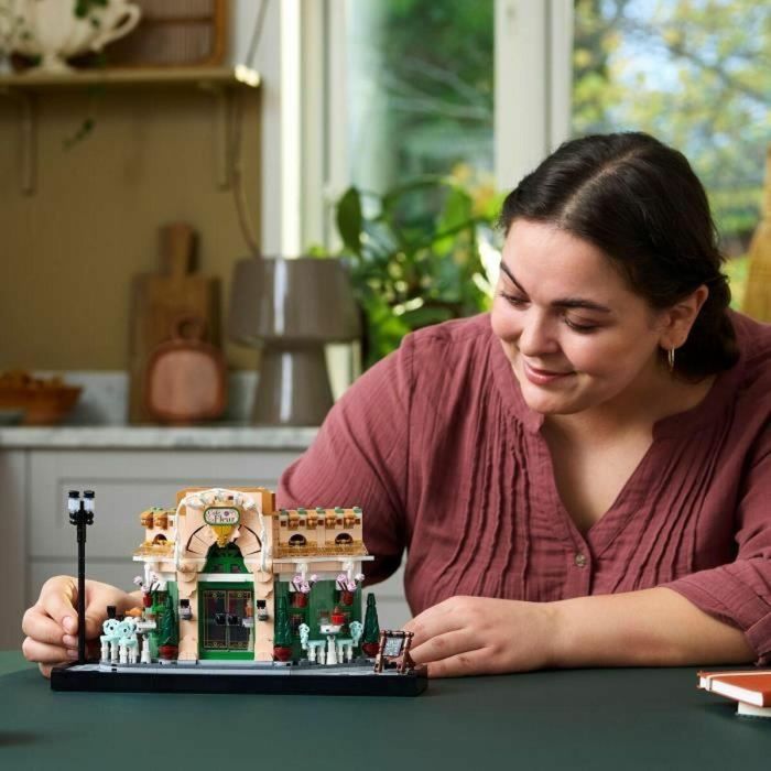 LEGO 10362 Cafetería Francesa: Decoración de Estantería Parisina Set para Adultos 2
