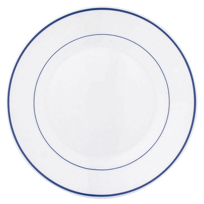 Set de Platos Arcoroc Rest. F/azul Postre Bicolor Vidrio 19,5 cm