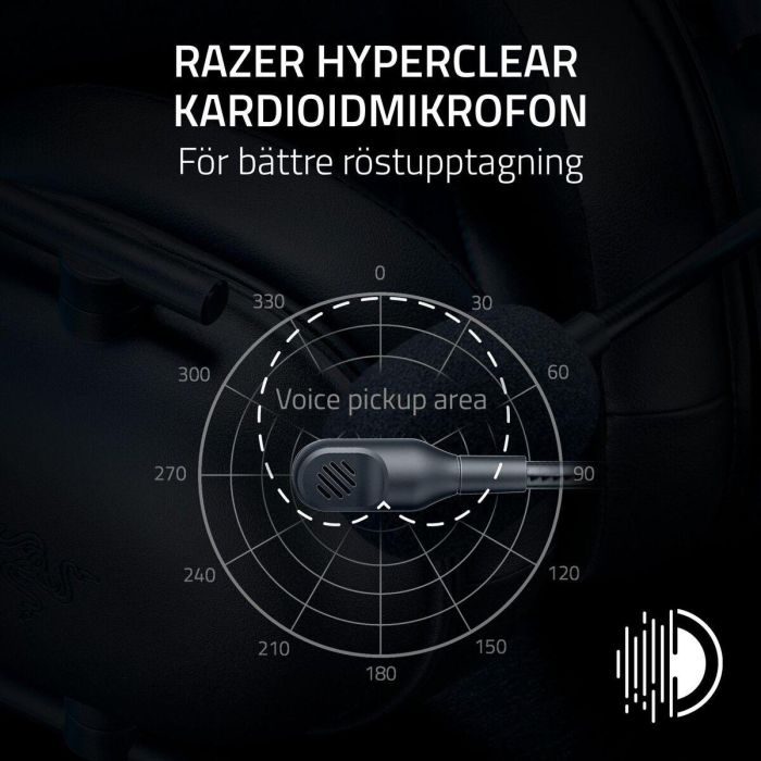 Auriculares con Micrófono Gaming Razer Blackshark V2 X Negro