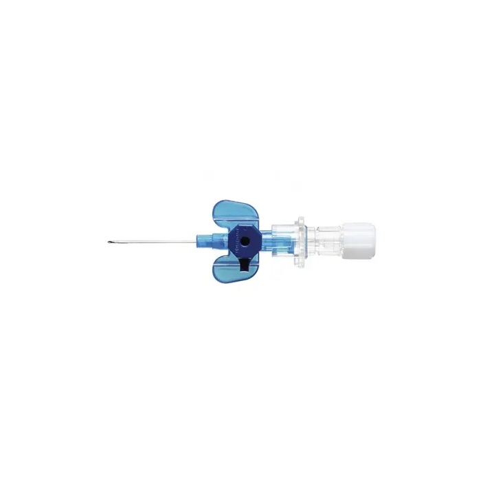 B. Braun Catéter Vasovet C-Ala+P.Iny Azul 22G 0.9x25mm, 50 Unidades - Intravenoso Periférico con Inyección B. Braun Catéter Vasovet C-Ala+P.Iny Azul 22G 0.9x25mm, 50 Unidades - Intravenoso Periférico con Inyección