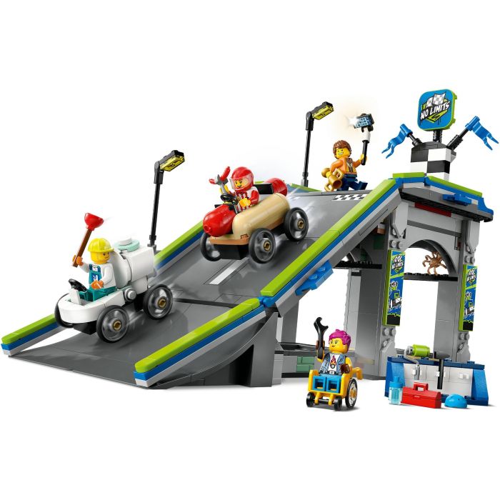 LEGO 60460 City Zero Limits: Race Car Ramp - Juego de Construcción para Niños +6 Años 3