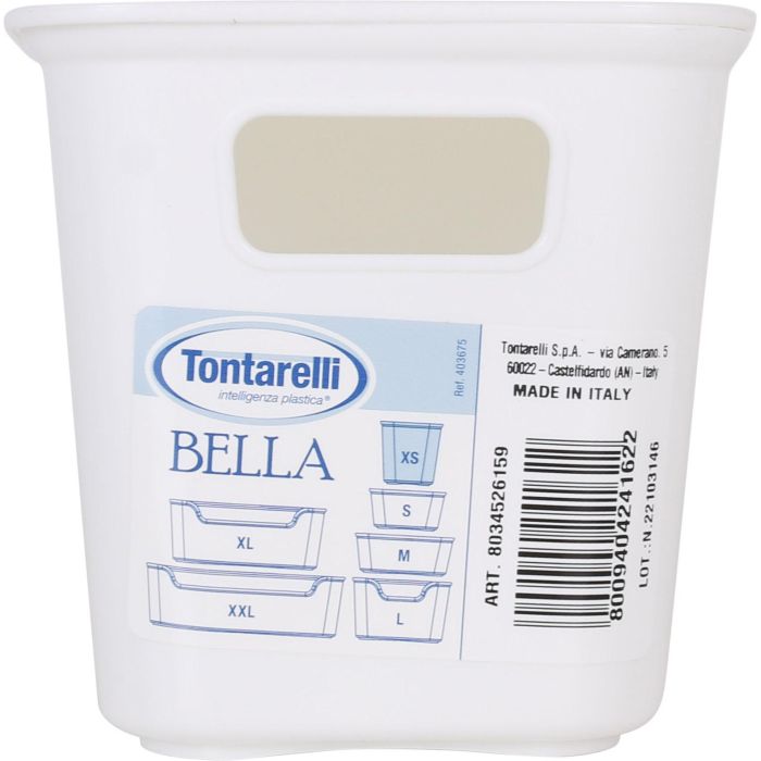 Tontarelli Caja Mini Alta 11x11x11 cm Con Tapa Bella - Colección Bella (12 Unidades) 1