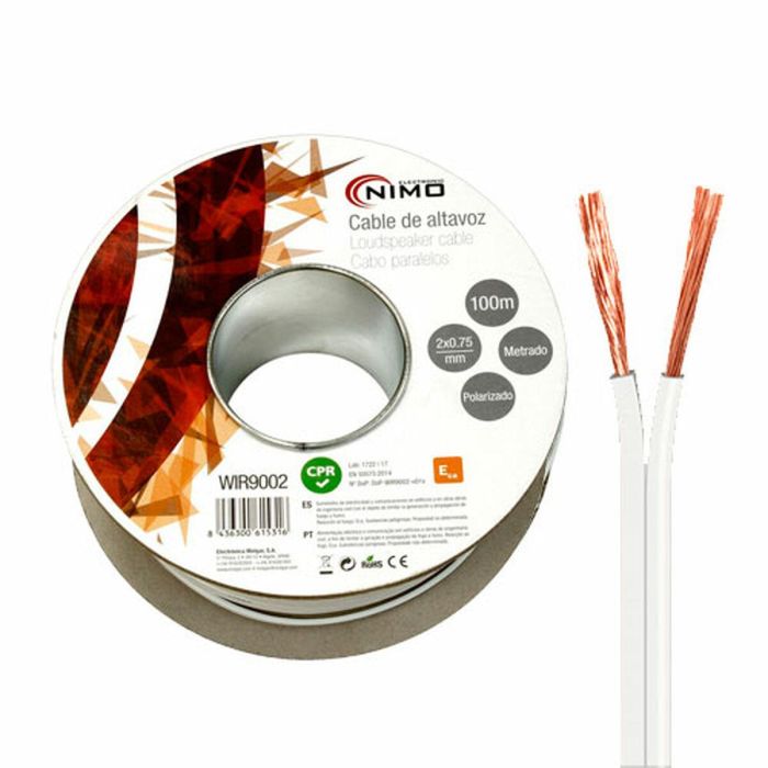 Cable de altavoz NIMO 100 m 0 Cable de altavoz NIMO 100 m 0