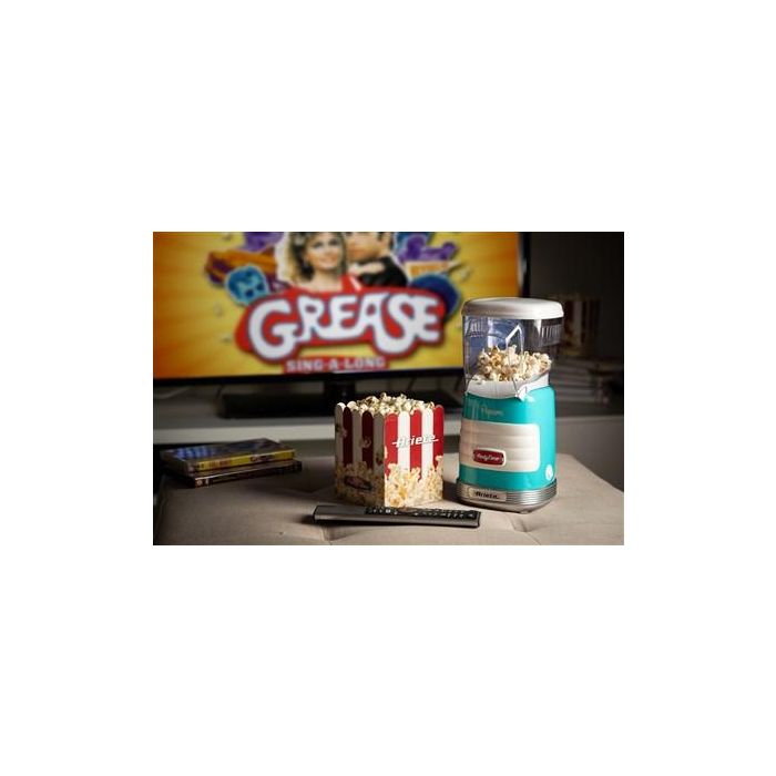 Ariete 2956/01 Máquina de Palomitas Party Time Popper Azul Retro Años 50 Libre Grasas 6
