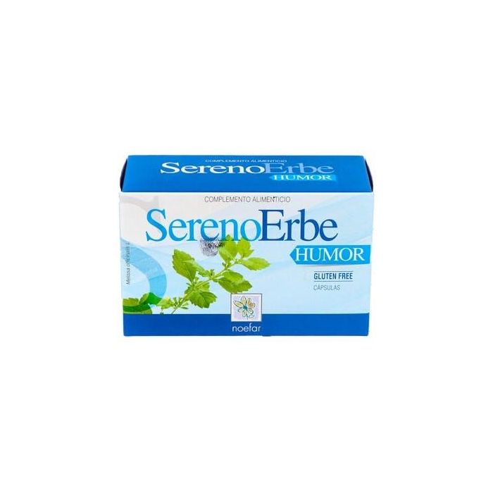 Serenoerbe Humor con Griffonia, Melisa y Rhodiola para Ansiedad y Estrés - 60 Cápsulas