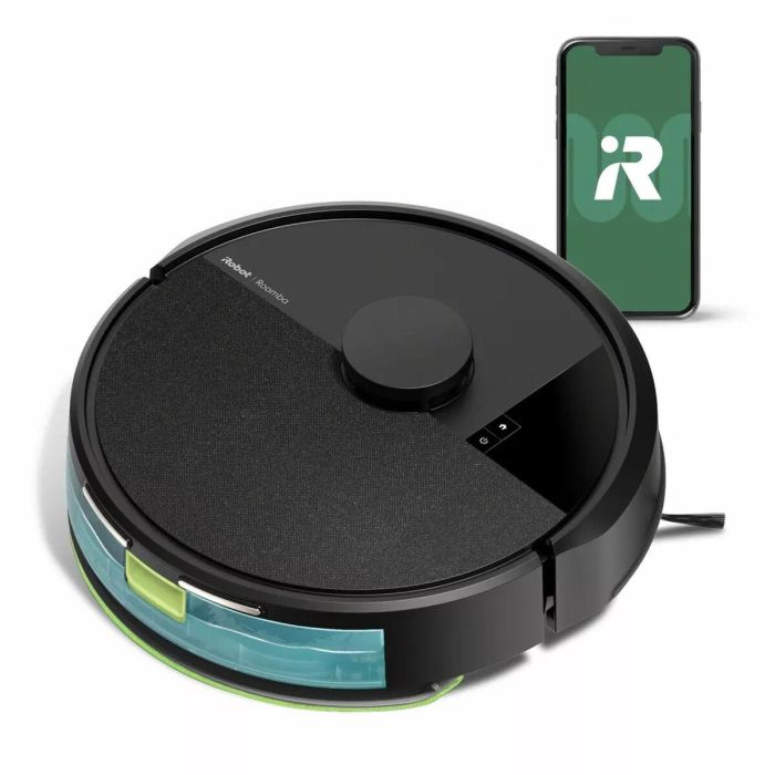 Robot aspirador - IROBOT - Roomba 105 Combo - 2h - 7000 Pa - 400 ml - Negro 18 Robot aspirador - IROBOT - Roomba 105 Combo - 2h - 7000 Pa - 400 ml - Negro 18