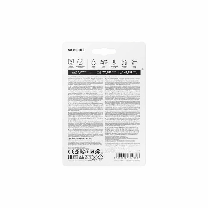 Memoria USB Samsung MUF-512DA/APC 512 GB Azul 10 Memoria USB Samsung MUF-512DA/APC 512 GB Azul 10