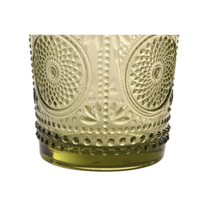 Vaso Colonial DKD Home Decor Verde 8.6 x 10 x 8.6 cm Set de 6 1