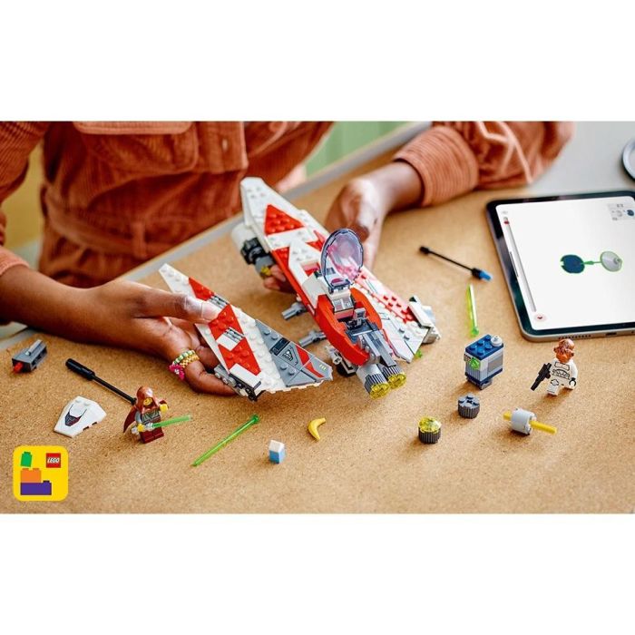 LEGO 75388 Star Wars Caza Estelar de Jedi Bob, incluye 2 Minifiguras, Droide Servo, Juguete de Construcción para Niños +8 años 7 LEGO 75388 Star Wars Caza Estelar de Jedi Bob, incluye 2 Minifiguras, Droide Servo, Juguete de Construcción para Niños +8 años 7