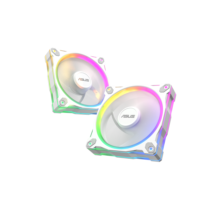 Asus 90DA00L3-B09000 Prime MR120 Fan ARGB Reverse 12 cm Blanco Carcasa de Ordenador