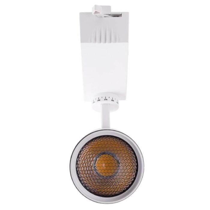 Foco de Carril LED  30W 2700Lm CRI90 4200ºK Monofásico 40.000H Antideslumbrante  [HO-FC-30W-AD-W-W] 1