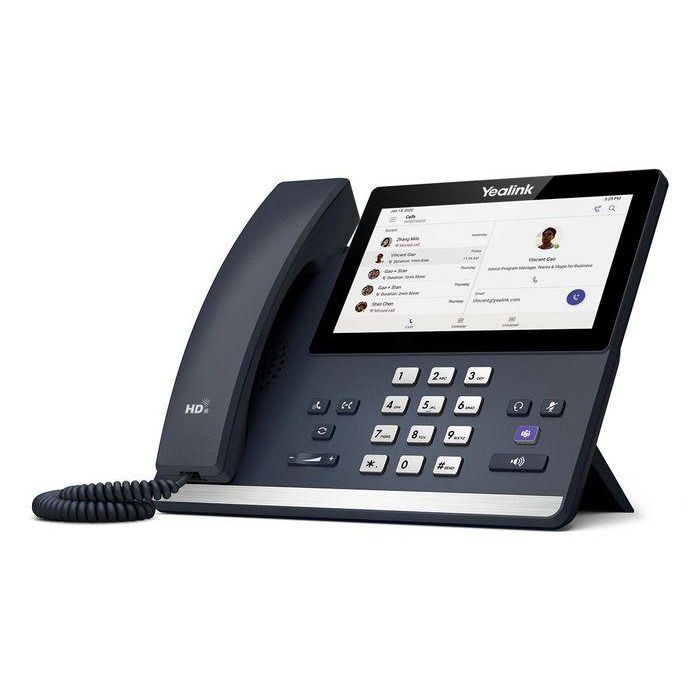 Yealink MP56 E2 Teléfono IP Teams con pantalla táctil de 7" LCD 800x480 Gris - Conexión por cable Gigabit Ethernet 1