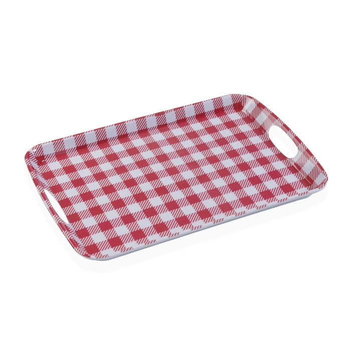Bandeja Vichy Rouge Versa 31X3CM (2 Unidades) Bandeja Vichy Rouge Versa 31X3CM (2 Unidades)