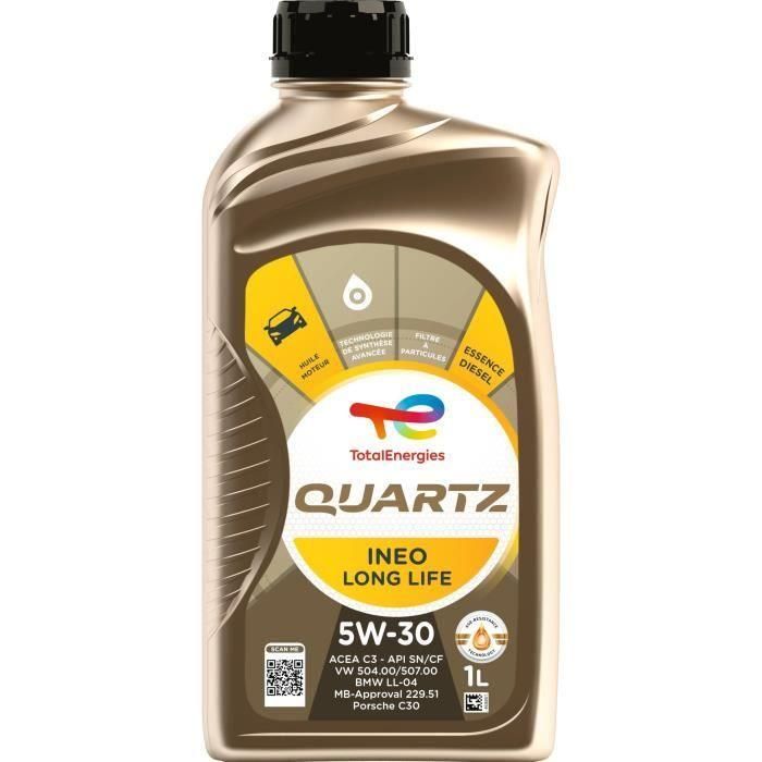 Aceite Motor Total 1L Cuarzo Ineo Larga Vida 5W30 2 Aceite Motor Total 1L Cuarzo Ineo Larga Vida 5W30 2