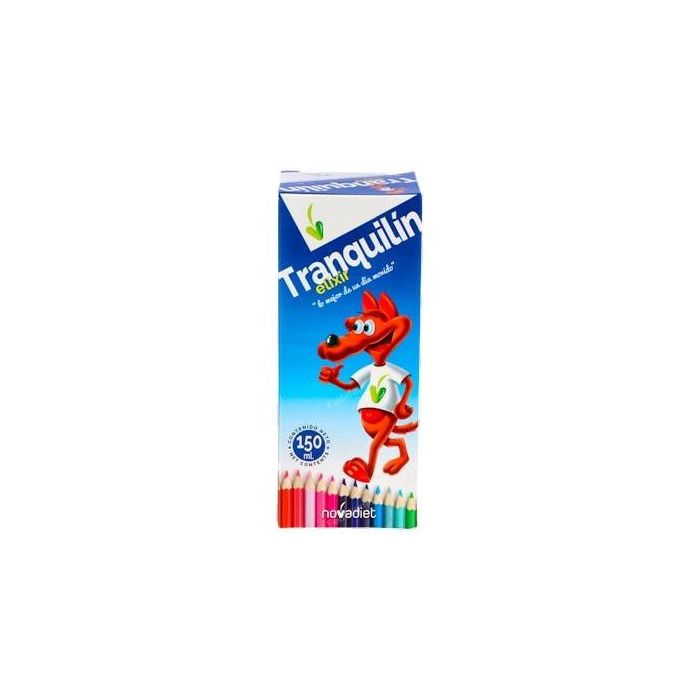 NOVADIET Tranquilin 150ml - Suplemento Infantil Relajante con Melisa y Tila para Niños