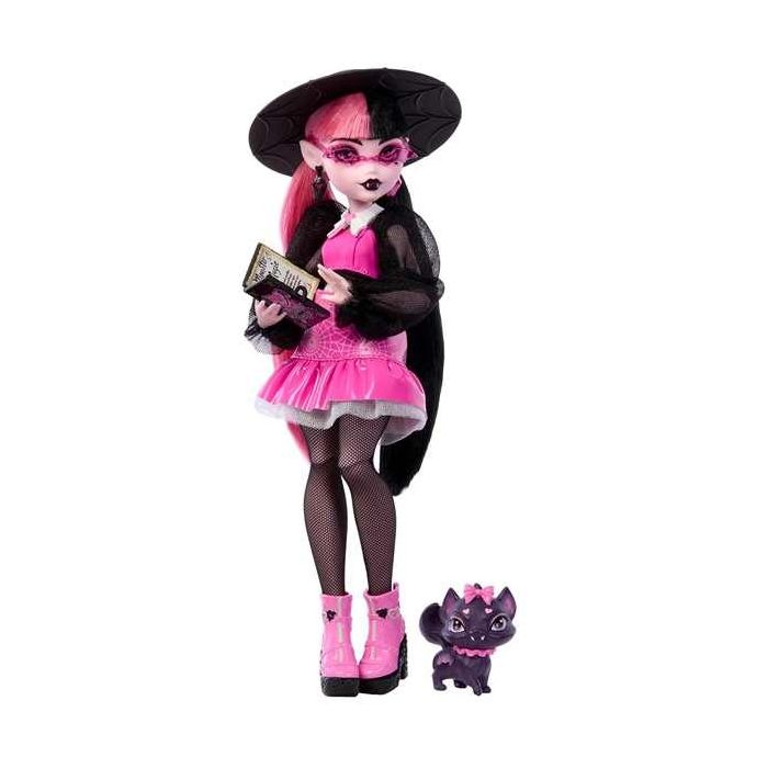 Muñeca articulada monster high draculaura con mascota conjunto de moda y accesorios. - modelos surtidos 1 Muñeca articulada monster high draculaura con mascota conjunto de moda y accesorios. - modelos surtidos 1