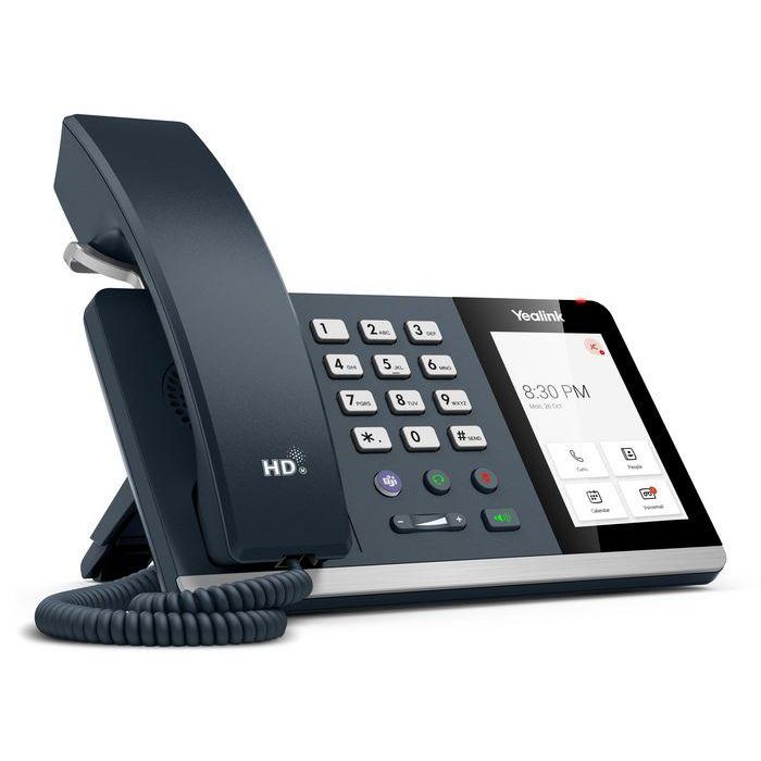 Yealink Teléfono IP Táctil 4" (480x800) Android 13 para Microsoft Teams, Audio HD, Wi-Fi 5, Bluetooth 5.2, PoE 2 Yealink Teléfono IP Táctil 4" (480x800) Android 13 para Microsoft Teams, Audio HD, Wi-Fi 5, Bluetooth 5.2, PoE 2