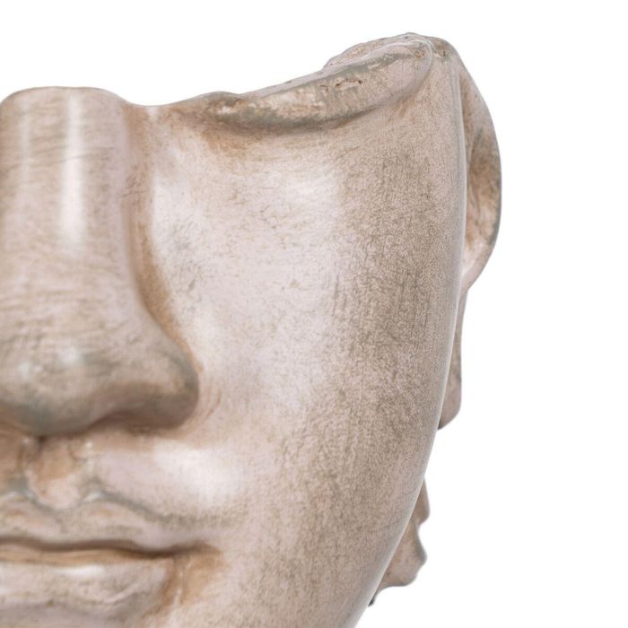 Figura Decorativa Beige Rostro 12,5 x 13,5 x 27,5 cm 3 Figura Decorativa Beige Rostro 12,5 x 13,5 x 27,5 cm 3