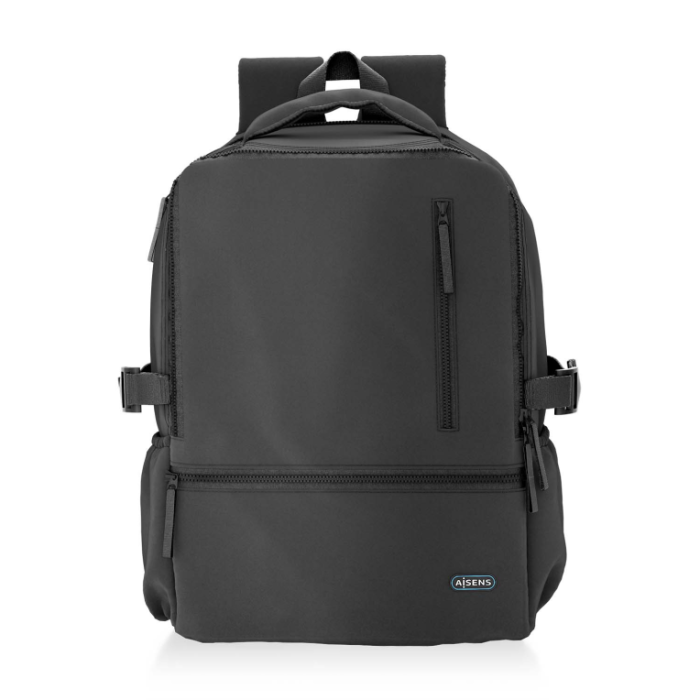Mochila Aisens ASBG-BP086-BK para Portátiles hasta 15.6"/ Impermeable/ Negro Mochila Aisens ASBG-BP086-BK para Portátiles hasta 15.6"/ Impermeable/ Negro