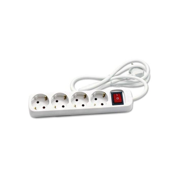 Enchufe Protector Cegasa 4 Salidas (Regleta) Cable 1,4 Metros