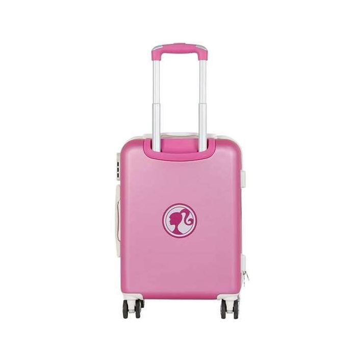 Karactermania Barbie Varsity Maleta Cabina ABS 4 Ruedas 55x38x20 cm 17 Karactermania Barbie Varsity Maleta Cabina ABS 4 Ruedas 55x38x20 cm 17
