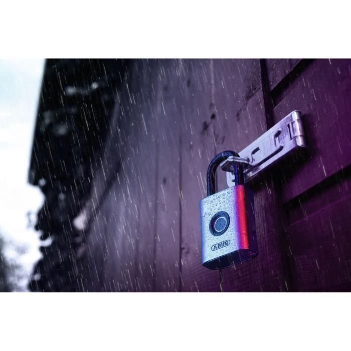 Abus Candado de huella Touch 45mm IP68, apertura por huella dactilar, 57/45 3