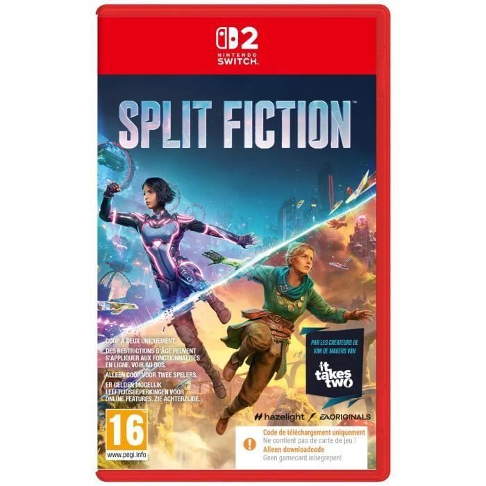 SPLIT FICTION - Juego para Nintendo Switch 2 (Código en la caja) 0 SPLIT FICTION - Juego para Nintendo Switch 2 (Código en la caja) 0