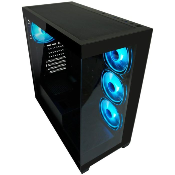 LC-Power LC-715B-ON Midi Tower ATX/microATX/Mini-ITX Negro Cristal Templado para Gaming 20