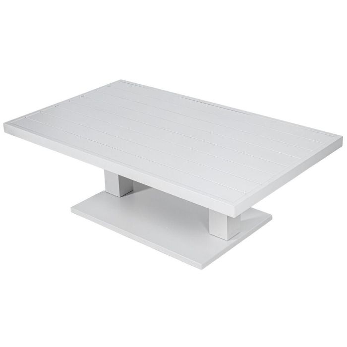 Mesa Alexandra House Living Blanco 140 x 82 cm Regulable