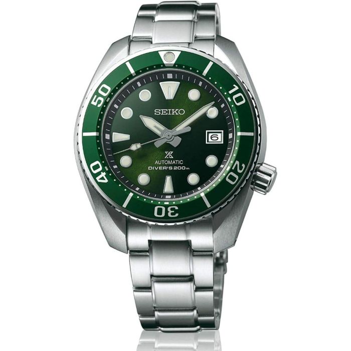 Reloj Hombre Seiko SPB103J1 Verde Plateado Reloj Hombre Seiko SPB103J1 Verde Plateado
