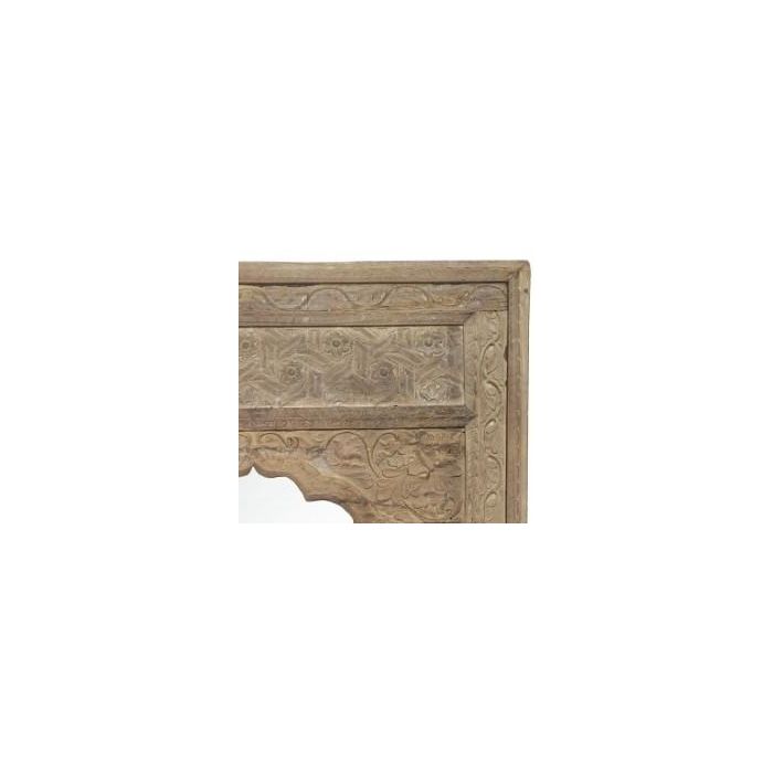 DKD Home Decor Espejo India 24 Marron Madera 102 x 203 x 11 cm 1