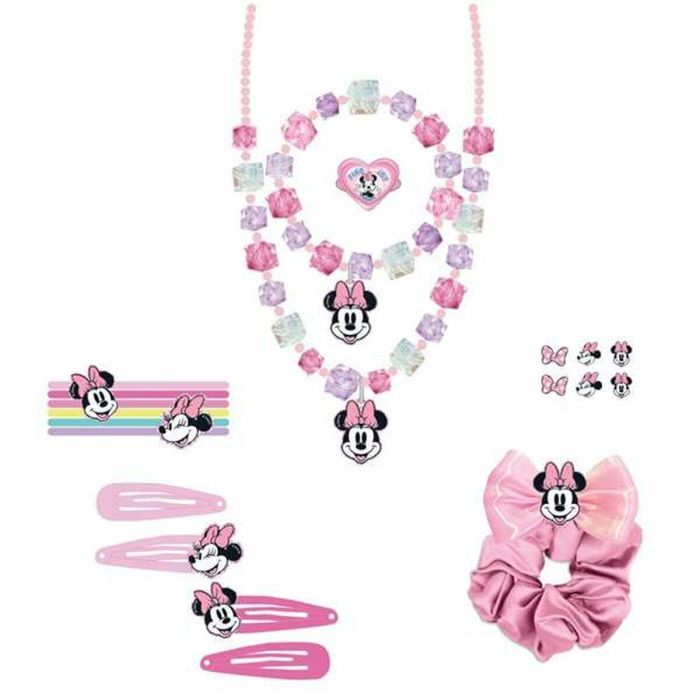 Accesorios de belleza minnie (12 piezas) 28.0 x 21.6 x 3.8 cm 1