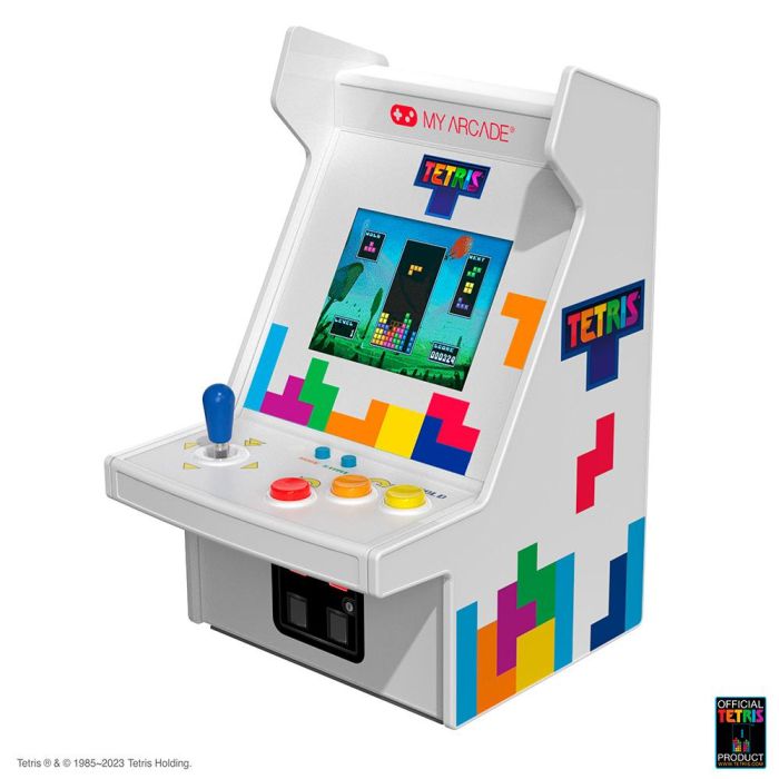 My Arcade Micro Player Tetris Consola Retro Portátil con Pantalla a Color 2.75 pulgadas, Altavoz y Puerto 3.5mm