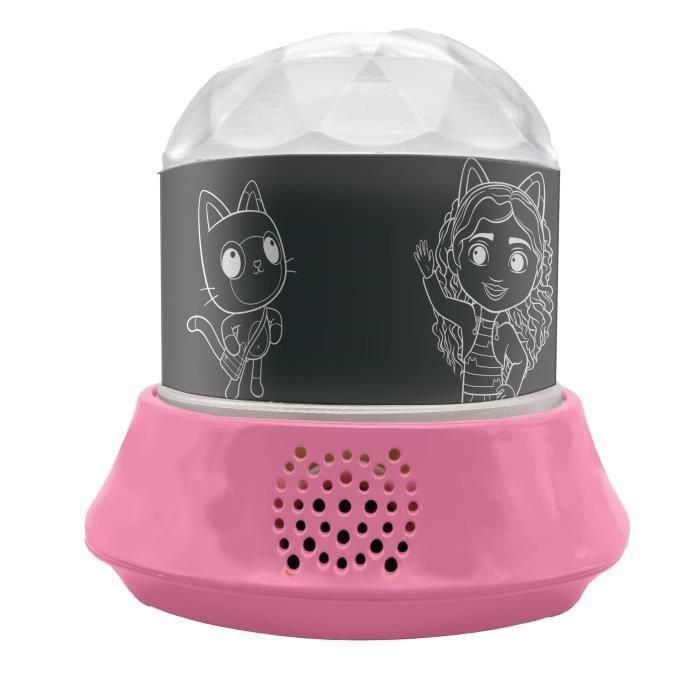 Lexibook LEX3380743105369 Luz nocturna infantil Gabby y la Casa Mágica con altavoz, proyecciones y melodías Lexibook LEX3380743105369 Luz nocturna infantil Gabby y la Casa Mágica con altavoz, proyecciones y melodías