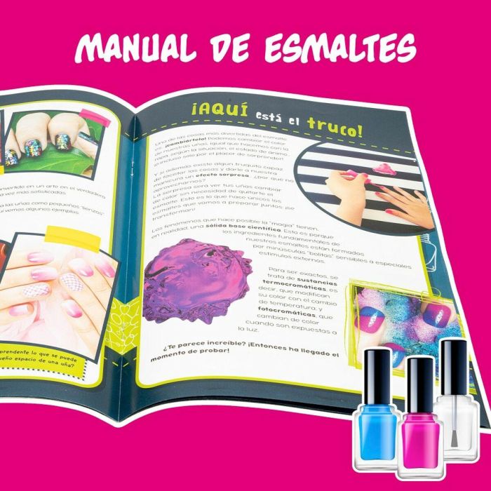 Juego de Ciencia Lisciani Giochi Laboratorio de esmalte ES (6 Unidades) 2