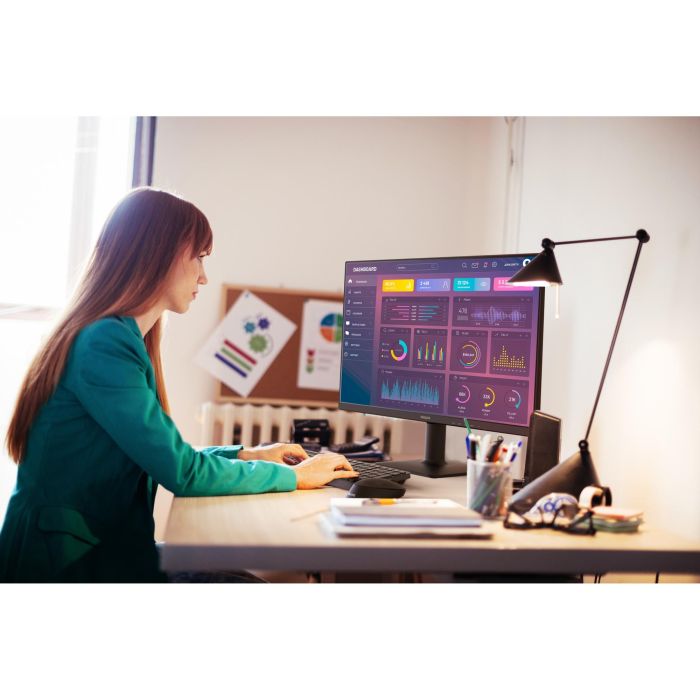 Philips 27E2N1100L Monitor 27" Full HD (1920x1080) VA 100Hz 4ms con HDMI, D-Sub (VGA) y LowBlue Light 3